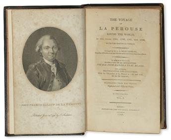 LA PÉROUSE, JEAN-FRANÇOIS DE GALAUP, Comte de. The Voyage . . . round the World, in the Years 1785, 1786, 1787, and 1788. 2 vols. 1798